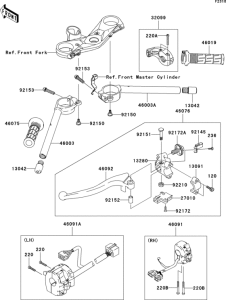 ZX1000 Руль