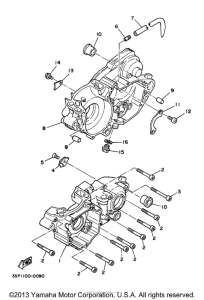  Картер двигателя