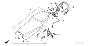 NSR125R Пружина