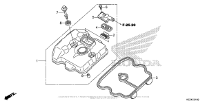  Крышка головки цилиндров