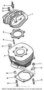 WR500ZD Цилиндры