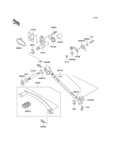 EN500 Переключатель передач