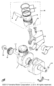 XS360_2D - 1977 Crank-piston