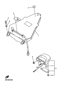 YZF-R6 Taillight unit ass`y