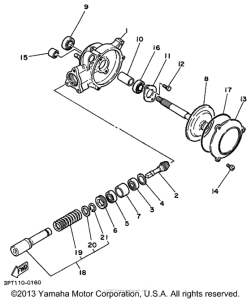 PW50L1 Ведущий вал