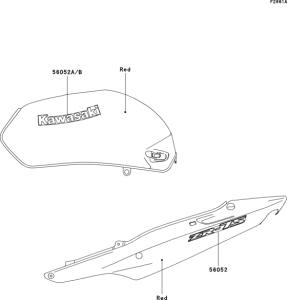 ZR750 Decals(red)(cn)(h2)