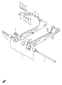 FB100 Маятник задний