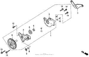 NX250 Масляный насос