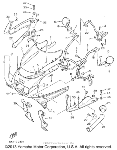 FZR1000DC Обтекатели