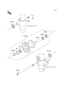  Передняя втулка