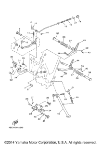 XT225S Подножки