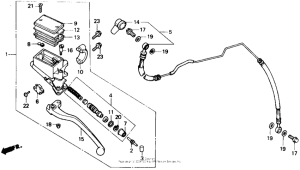 VF700C Цилиндр сцепления
