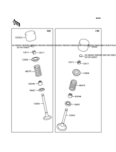  Rocker arms / valves