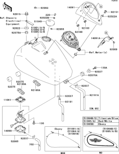 VN1500 Fuel tank(1 / 7)