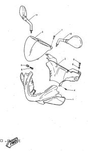 YQ50 Обтекатель 1