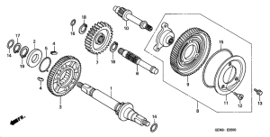 PAC16A Вал коленчатый