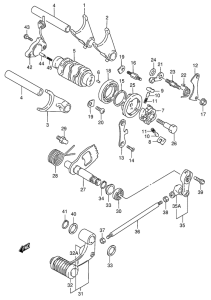 LS650 Переключение передач