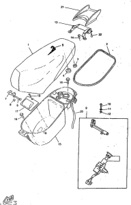 CW50RSP Seat. carrier