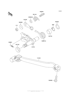  Механизм переключения передач