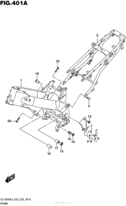 DL1000 (ABS) Рама