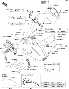 VN1600 Fuel tank(1 / 3)(d6f / d7f / d7fa)
