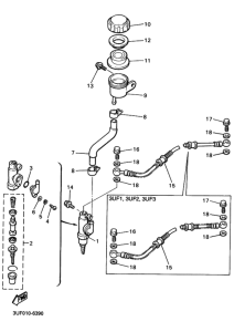 VMAX12 Rr master cylinder assy