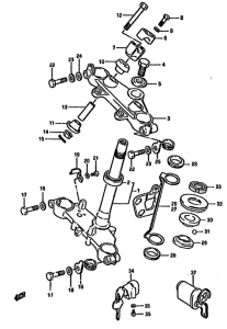 DR125 Траверса нижняя