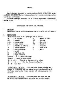 DR350 Catalog preface