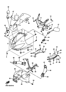 YZF-R6S Cowling comp