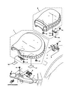 XV1700AT XV17ATX Пружина