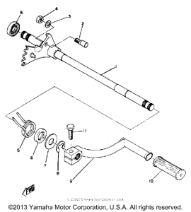 TZ750A Переключение скоростей
