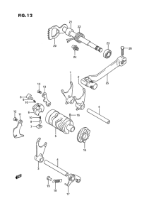 RM80 Переключение передач
