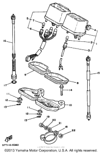 XT350T Приборы