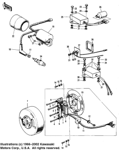  Ignition / generator / regulator