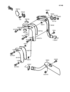 EL250 Глушитель