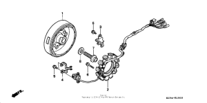 XR400R Генератор