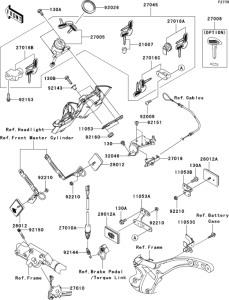 VN2000 Замок зажикания