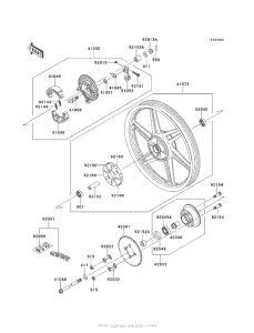 AN112 Rear Hub (Scf)