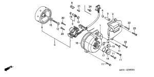  Left crankcase cover /  generator