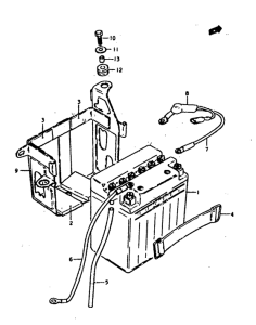 GS400 Аккумулятор