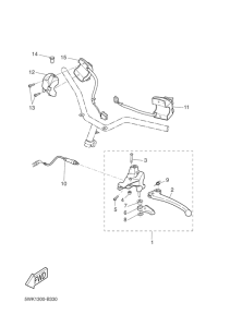 CW50 Handle switch & lever