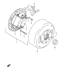 AX115 Зажигание