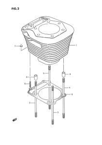 LS650 Цилиндр