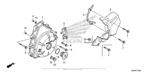 NC700X (DCT) Крышка генератора