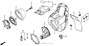 CR250R Air cleaner 86-89