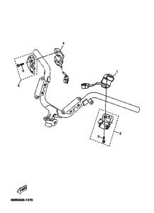 YP125E Interruptor  manillar&palanc