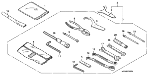 VFR800 (ABS) Инструмент