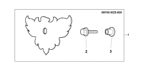 VT600CD2 Air / c cover emble