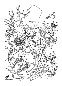 FJR1300AS Cowling comp