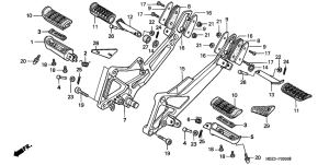 CB600F21 Ступень передачи